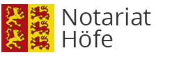 Logo Notariat und Grundbuchamt Höfe